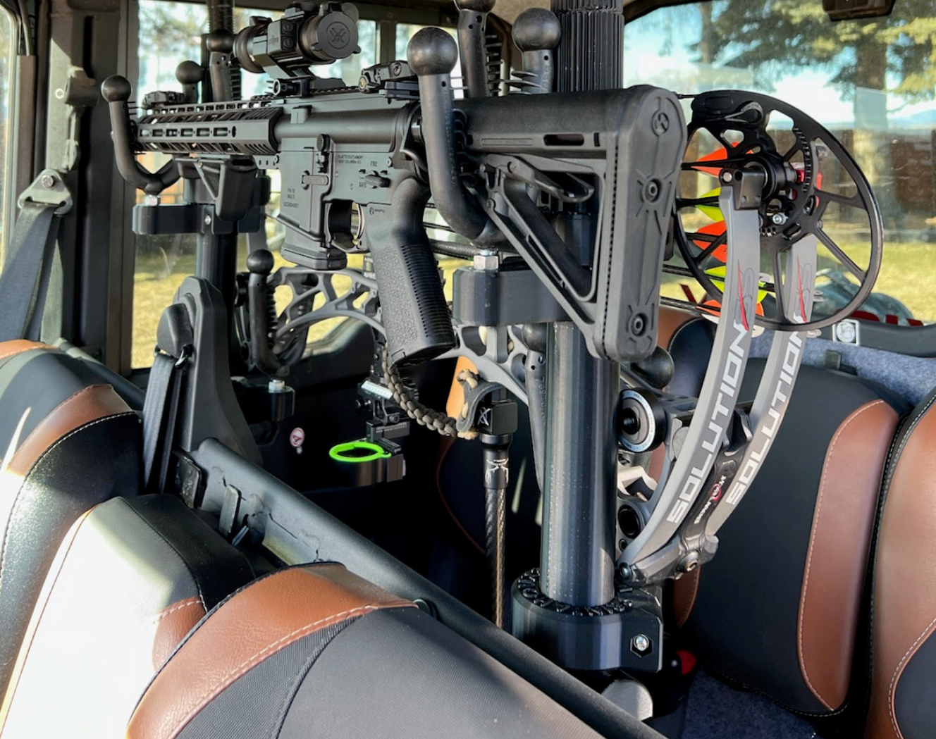 Can Am Defender Max 1000 6 Seat, Mid Cage, 2 and 3 Place Rifle Mounting System