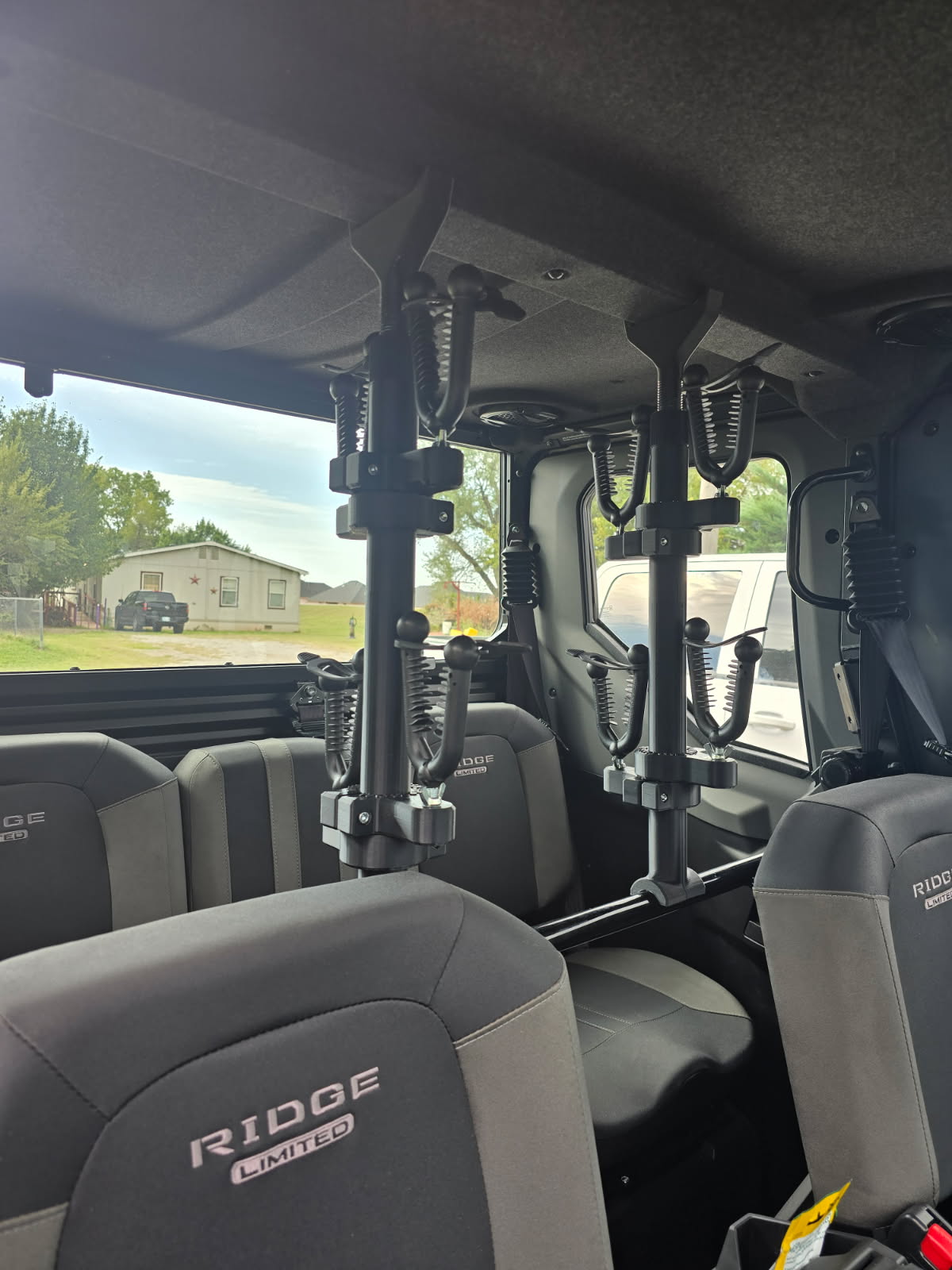 Kawasaki Ridge Crew, 19" or 26" Tall, Mid Cage, 2,3, and 4 Place Rifle Mounting System