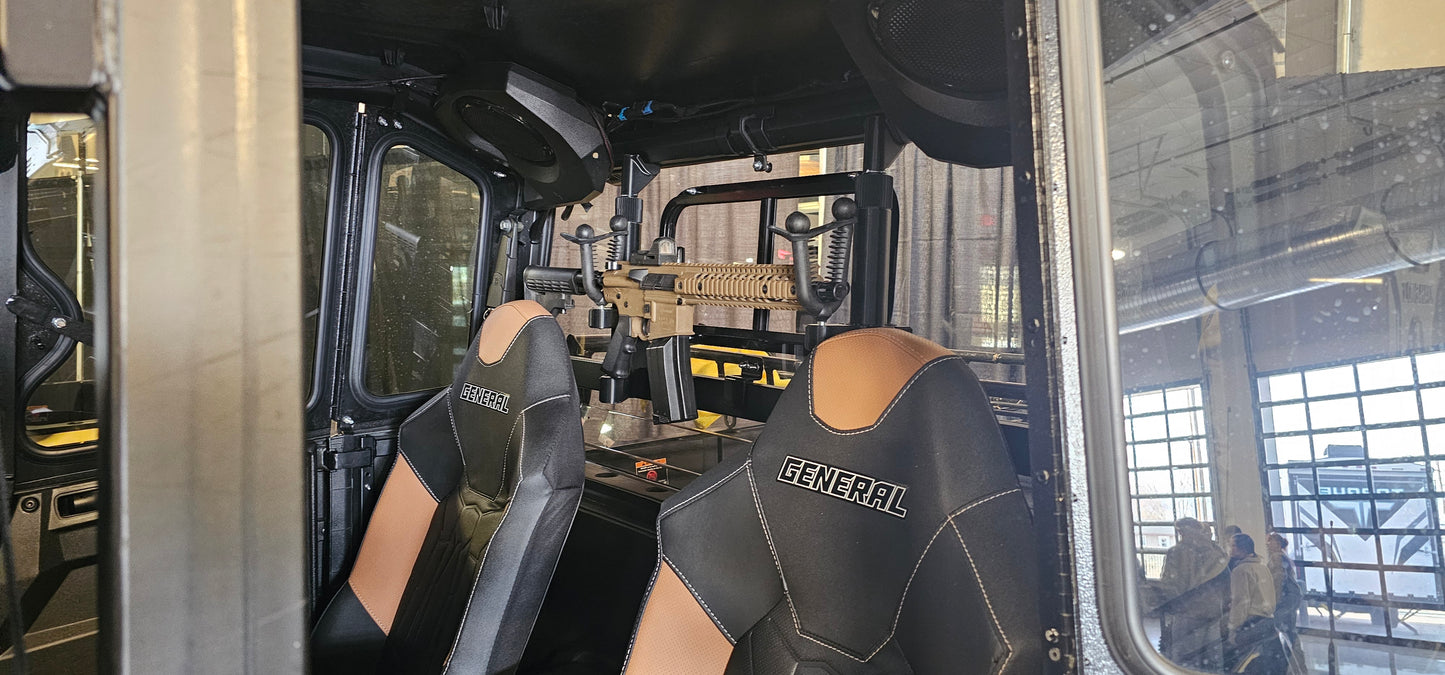 Polaris General, Rear Opening (Offset), 1 and 2 Place Rifle Mounting System