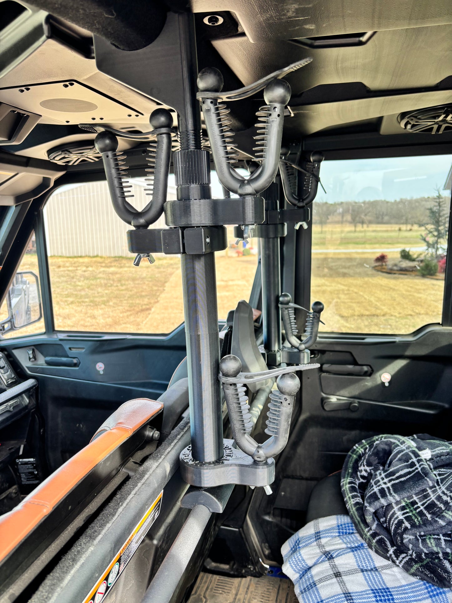 Can Am Defender Max Limited Longhorn Edition 1000 6 Seat, Mid Cage, 2 and 3 Place Rifle Mounting System (Copy)