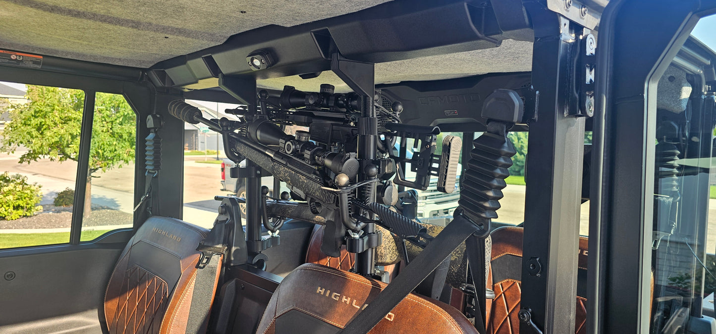 CFMoto U10 ProXL Highland 1000 6 Seat, Mid Cage, 2 and 3 Place Rifle Mounting System
