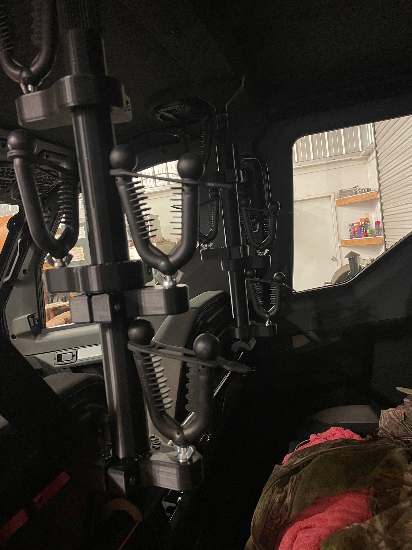 Kawasaki Ridge Crew, 19" or 26" Tall, Mid Cage, 2,3, and 4 Place Rifle Mounting System