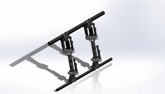 Polaris RZR Pro XP4 Mid Cage, 2 and 3 Place Rifle Mounting System