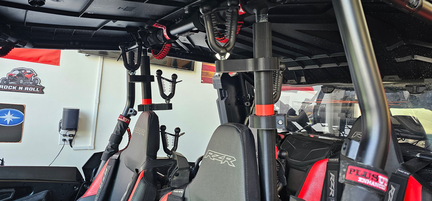 Polaris RZR 1000 XP4 Mid Cage, 2 or 3 Place Rifle Mounting System.  2024-Current