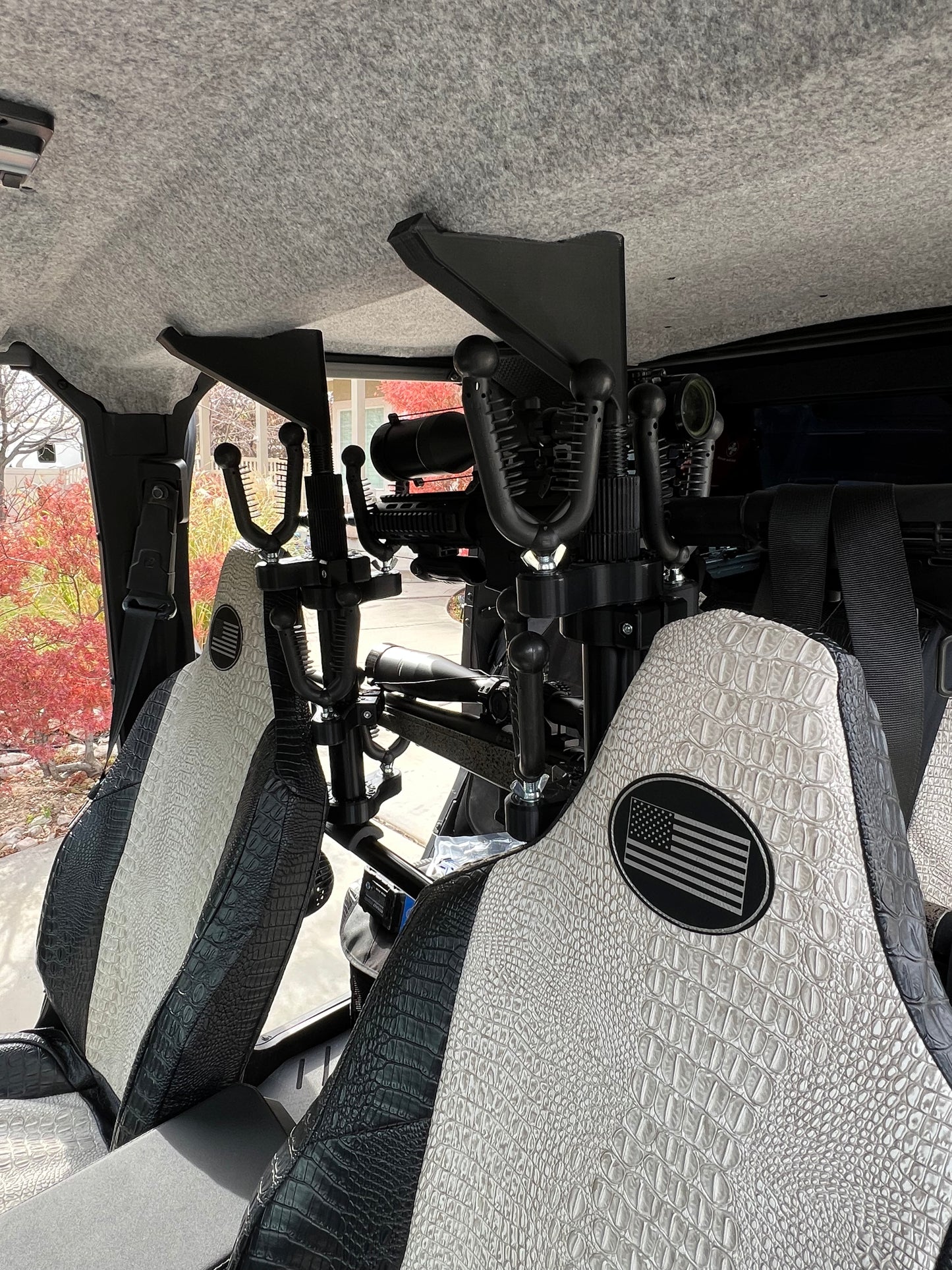 Polaris Xpedition 5 Seat, Northstar Mid Cage, 2 and 3 Place Rifle Mounting System