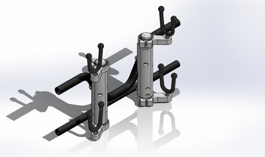 Yamaha RMAX-4, Mid Cage, 2 Place Rifle Mounting System. *WILL NOT FIT RMAX-2