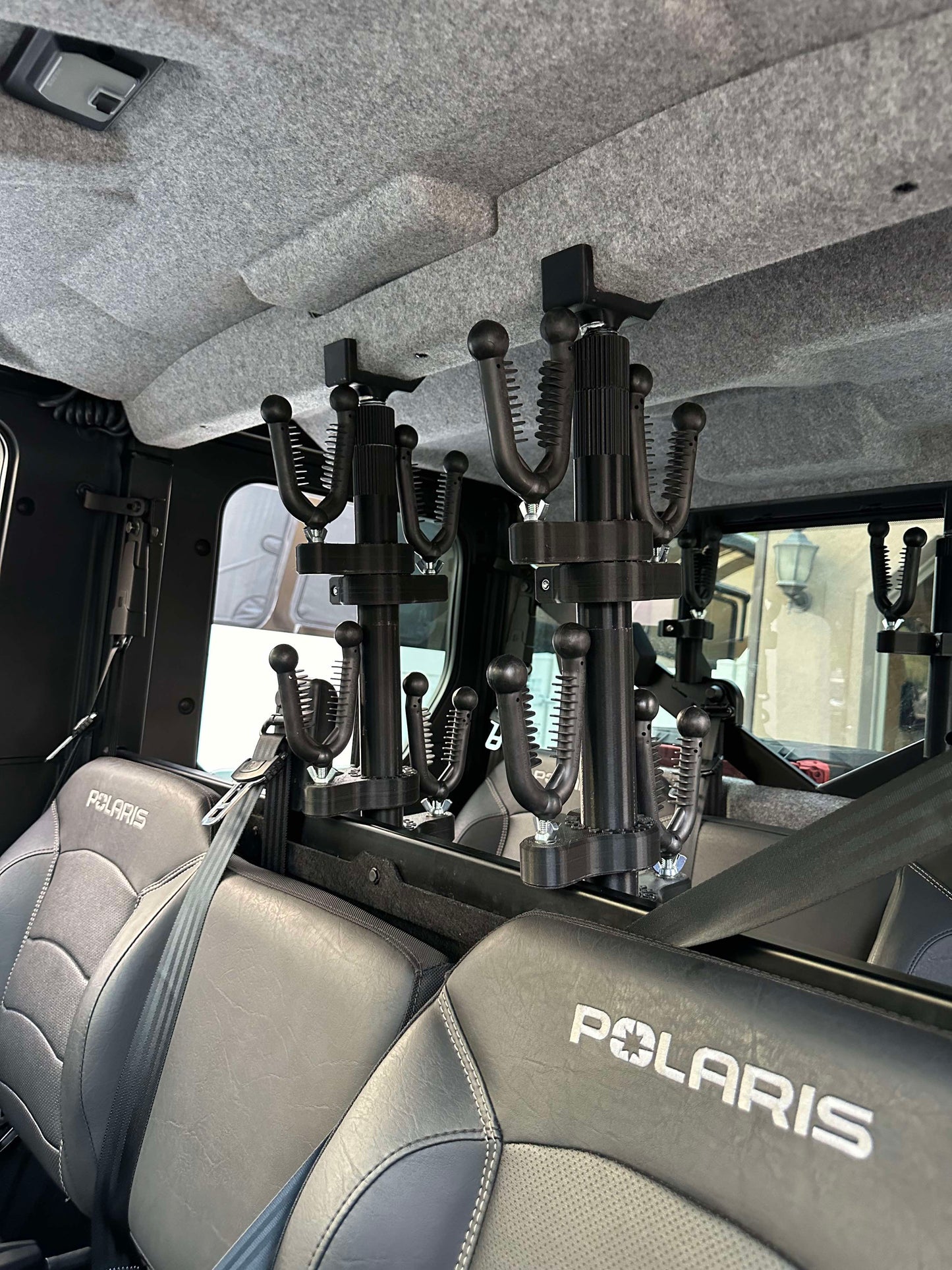 Polaris Ranger 1000 6 Seat, Northstar, Mid Cage, 2,3, and 4 Place Rifle Mounting System