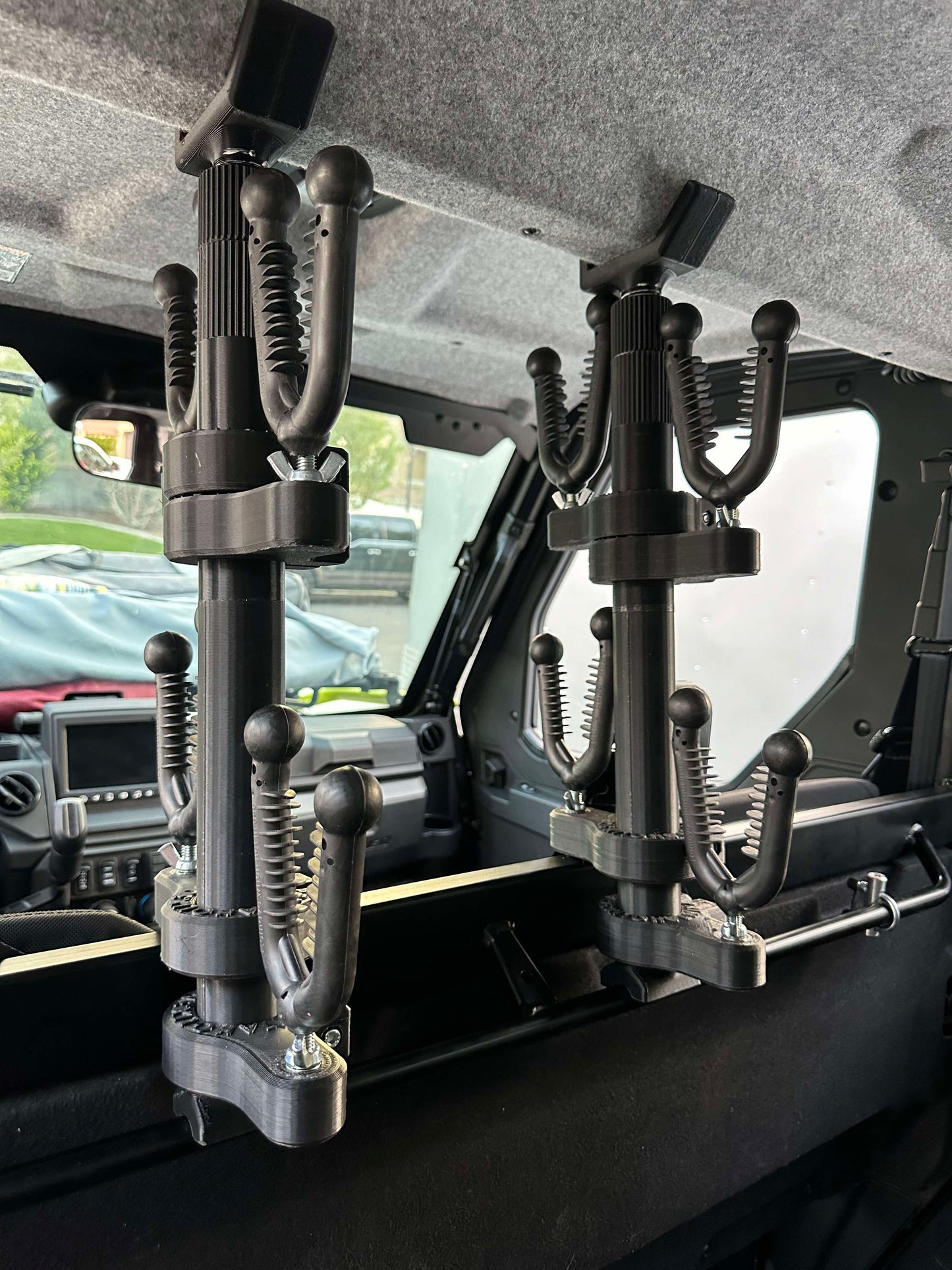 Polaris Ranger 1000 6 Seat, Northstar, Mid Cage, 2,3, and 4 Place Rifle Mounting System