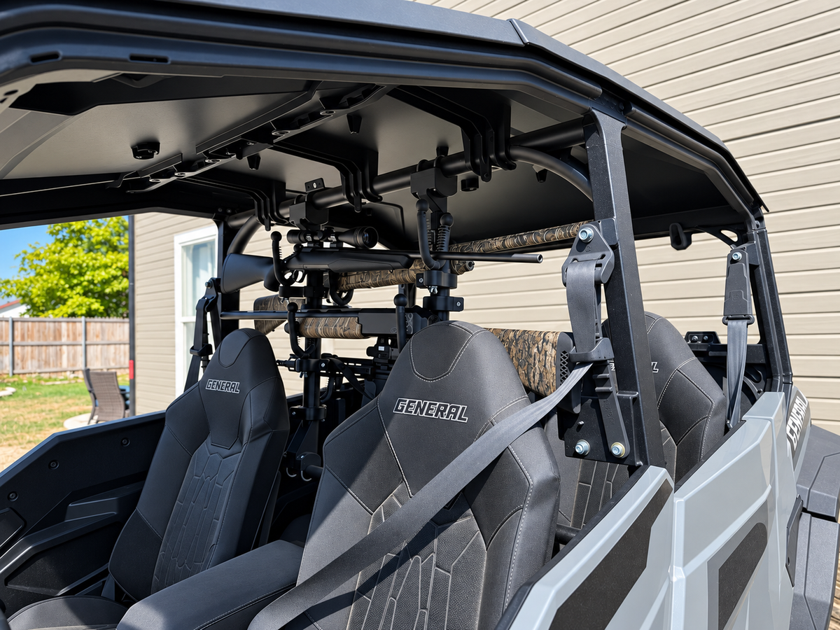 Polaris General 4 Seater, Mid Cage, 3 or 4 Place Utility Mounting System.