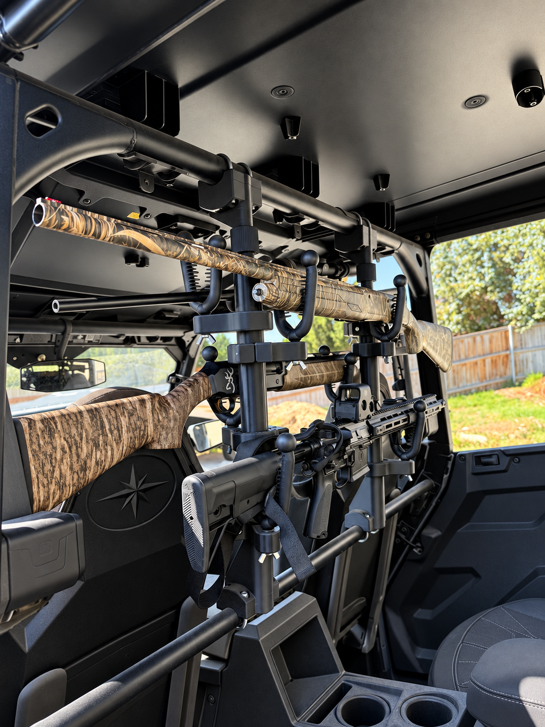 Polaris General 4 Seater, Mid Cage, 3 or 4 Place Utility Mounting System.