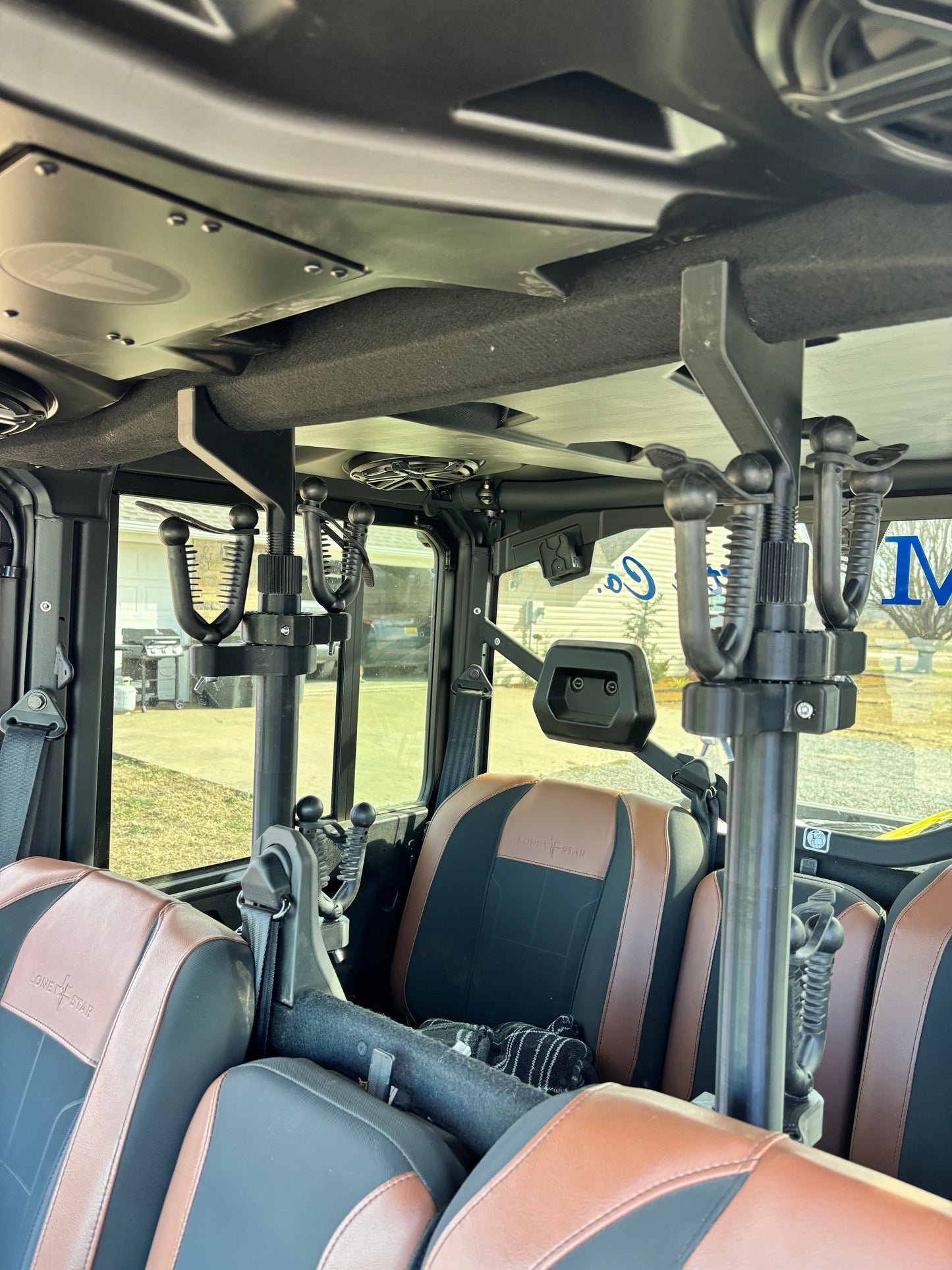 Can Am Defender Max Limited Longhorn Edition 1000 6 Seat, Mid Cage, 2 and 3 Place Rifle Mounting System (Copy)