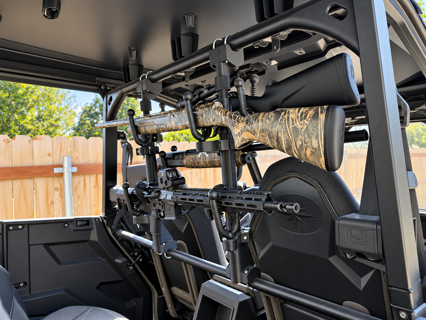 Polaris General 4 Seater, Mid Cage, 3 or 4 Place Utility Mounting System.